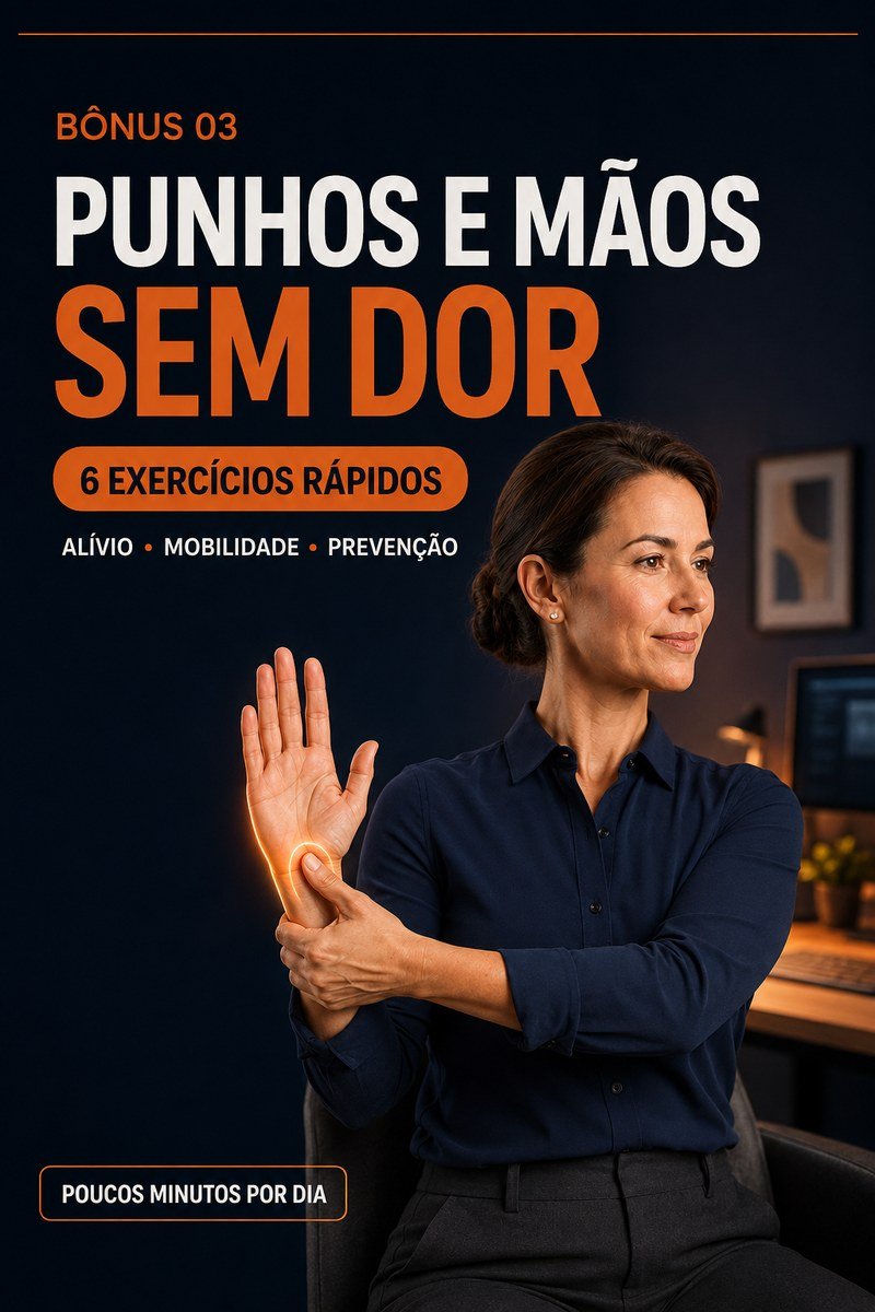 Bônus 3 — Punhos e Mãos Sem Dor