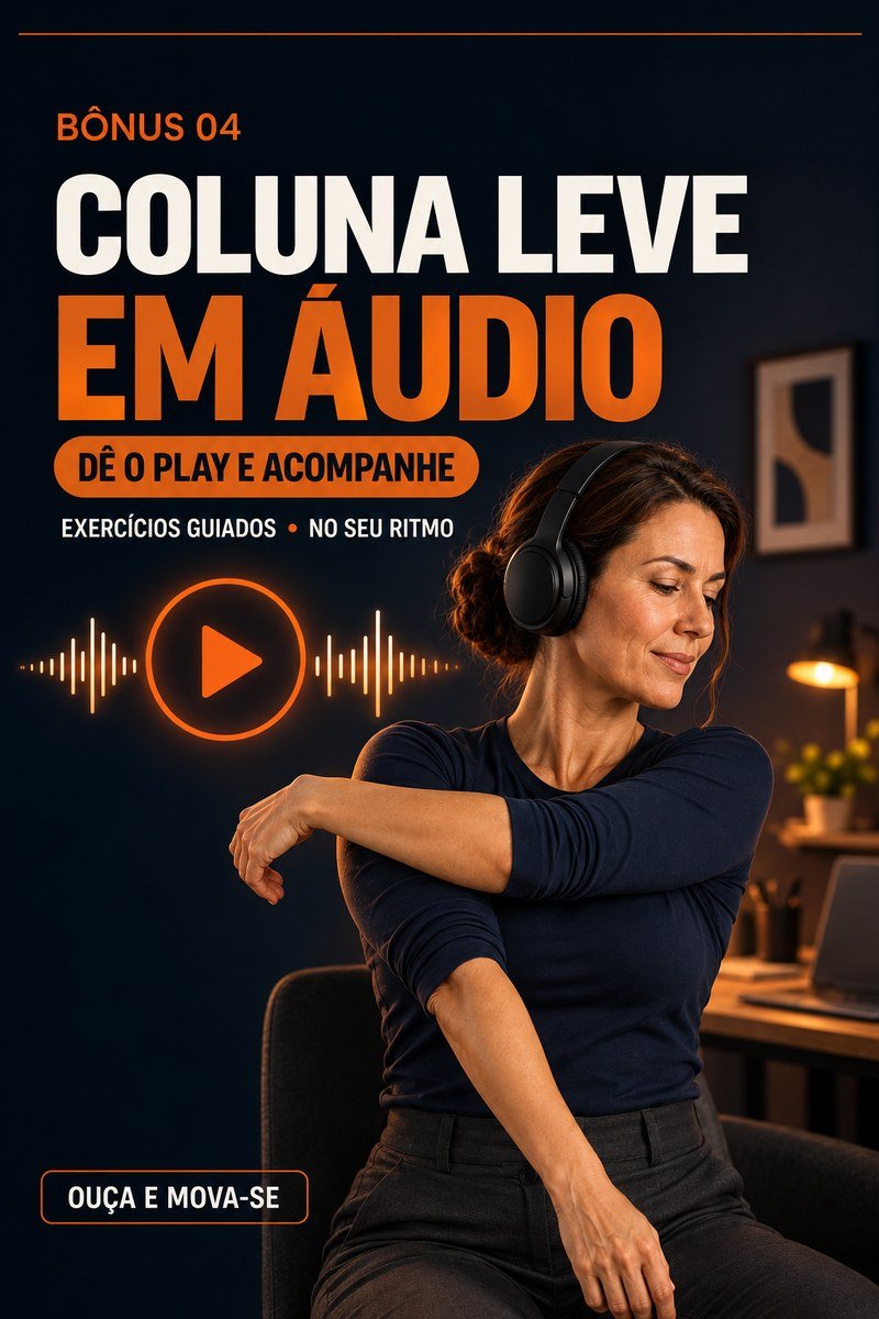 Bônus 4 — Coluna Leve em Áudio